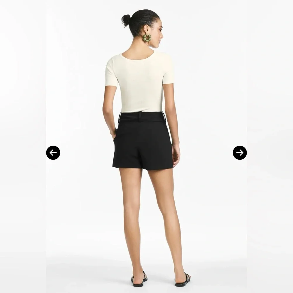 Sachin & Babi Anthropologie Pleated‎ Shorts in Black